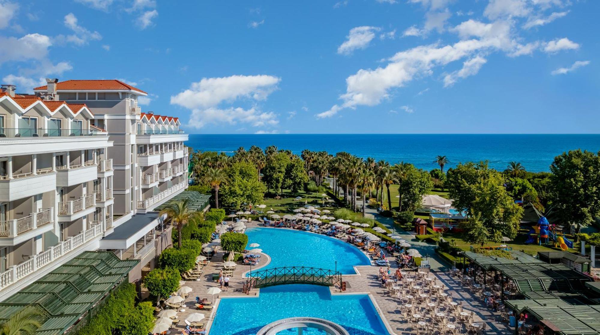 Trendy Aspendos Beach Hotel Side Exterior foto